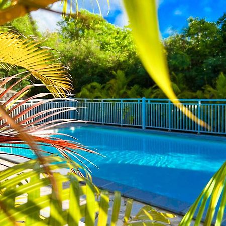 Magnifique Appartement Fleurs Caraibes - 6 Personnes En Residence Avec Piscine Privee - Sainte Anne Luaran gambar