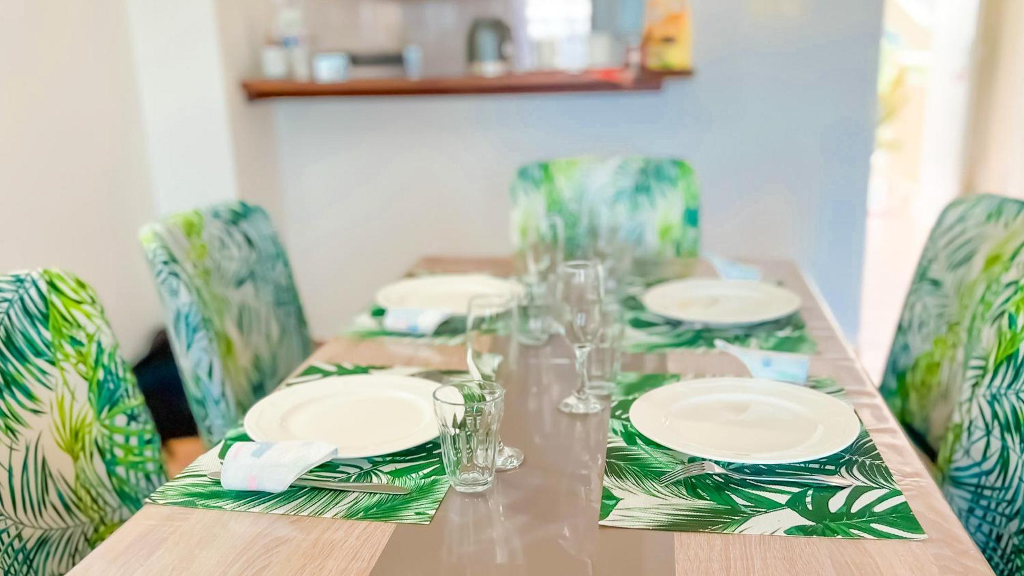 Magnifique Appartement Fleurs Caraibes - 6 Personnes En Residence Avec Piscine Privee - Sainte Anne Luaran gambar